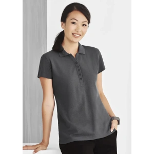 Womens Crew Short Sleeve Polo - Thumbnail Image 14