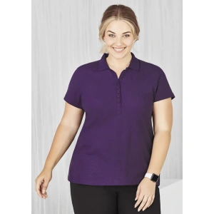 Womens Crew Short Sleeve Polo - Thumbnail Image 8