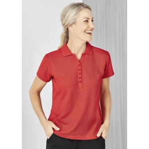Womens Crew Short Sleeve Polo - Thumbnail Image 18