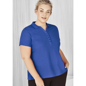 Womens Crew Short Sleeve Polo - Thumbnail Image 22