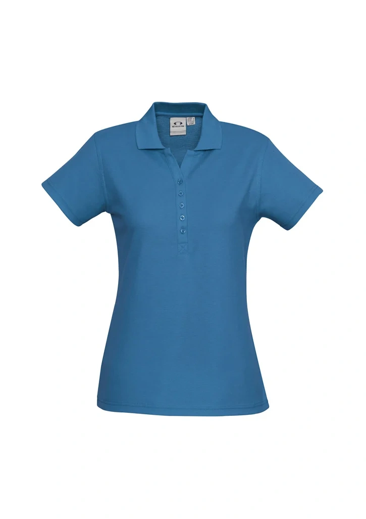 Womens Crew Short Sleeve Polo - Image 4