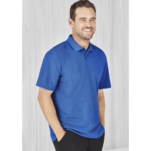 Mens Crew Short Sleeve Polo - Thumbnail Image 6