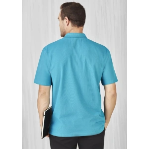 Mens Crew Short Sleeve Polo - Thumbnail Image 5