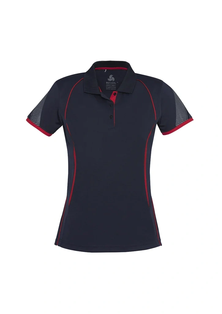Womens Razor Short Sleeve Polo - Image 4