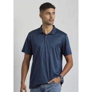 Mens Echo Short Sleeve Polo - Thumbnail Image 1