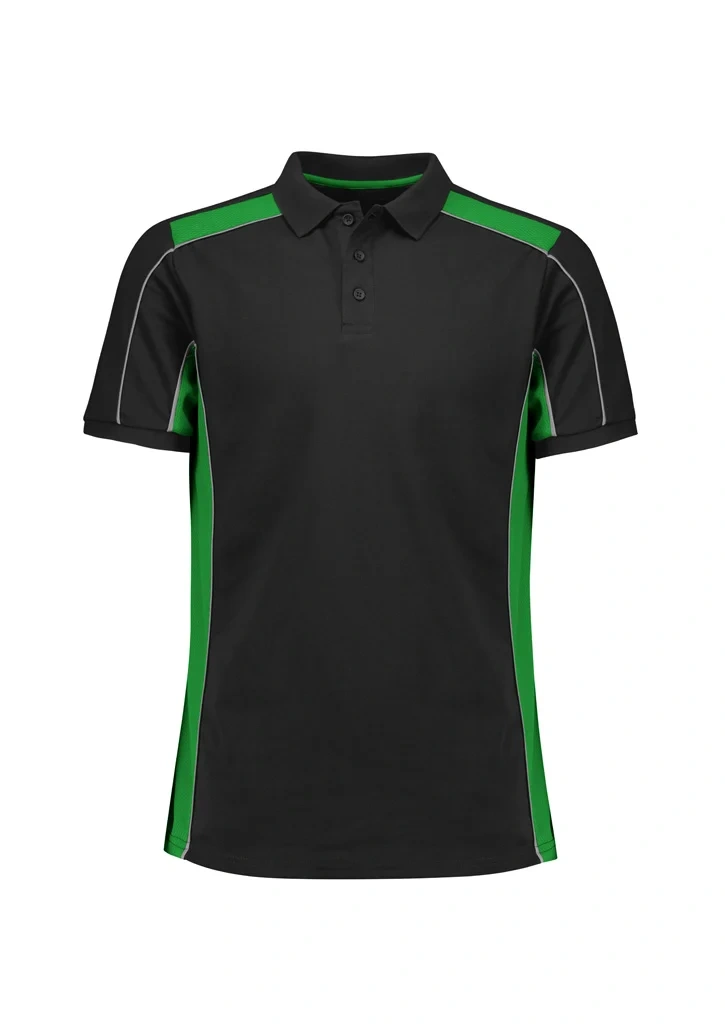 Unisex Grid Short Sleeve Polo - Image 6