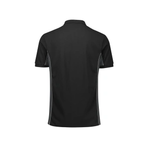 Unisex Grid Short Sleeve Polo - Thumbnail Image 5