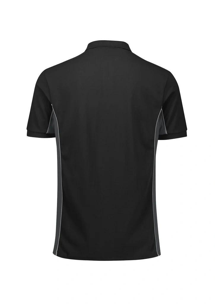 Unisex Grid Short Sleeve Polo - Image 5