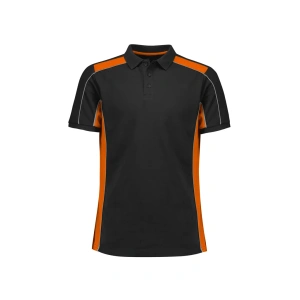 Unisex Grid Short Sleeve Polo - Thumbnail Image 8