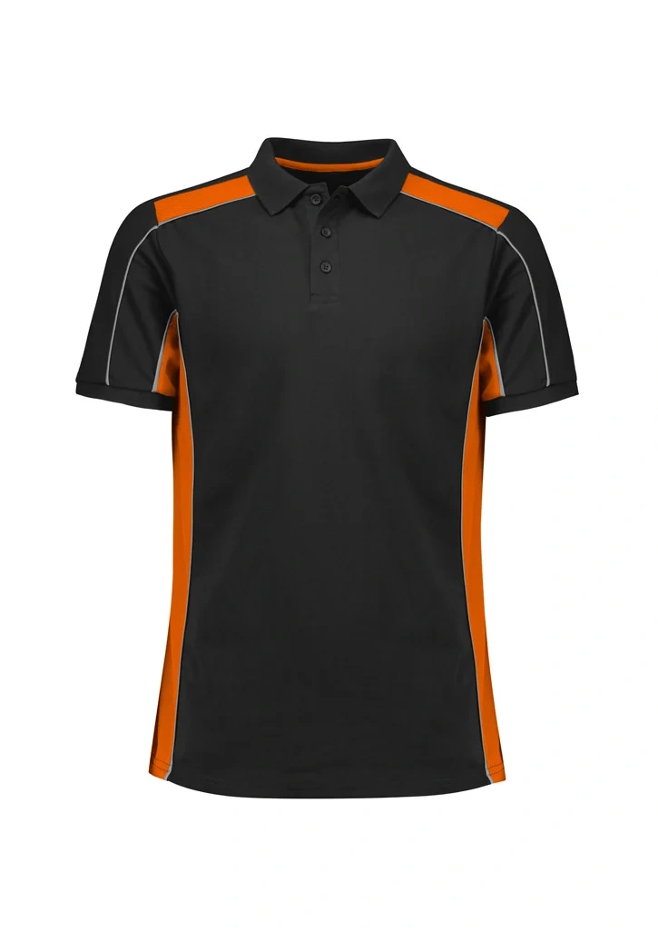 Unisex Grid Short Sleeve Polo - Image 8