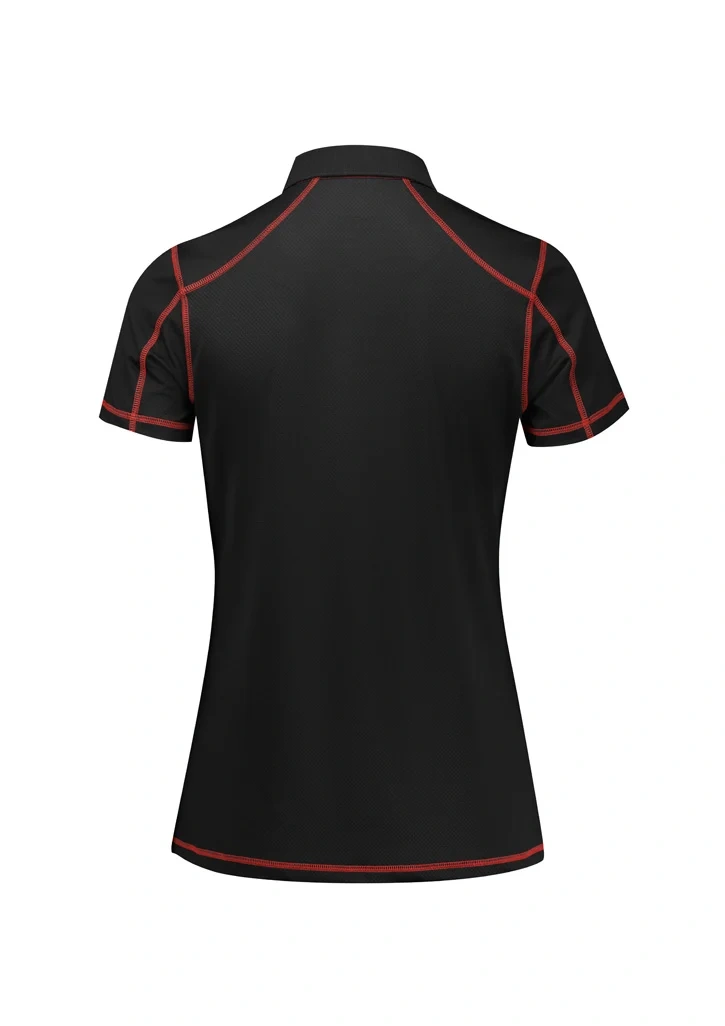 Womens Dart Short Sleeve Polo - Image 5