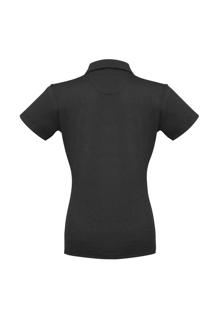Womens Shadow Short Sleeve Polo - Image 7