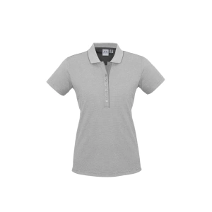 Womens Shadow Short Sleeve Polo - Thumbnail Image 4