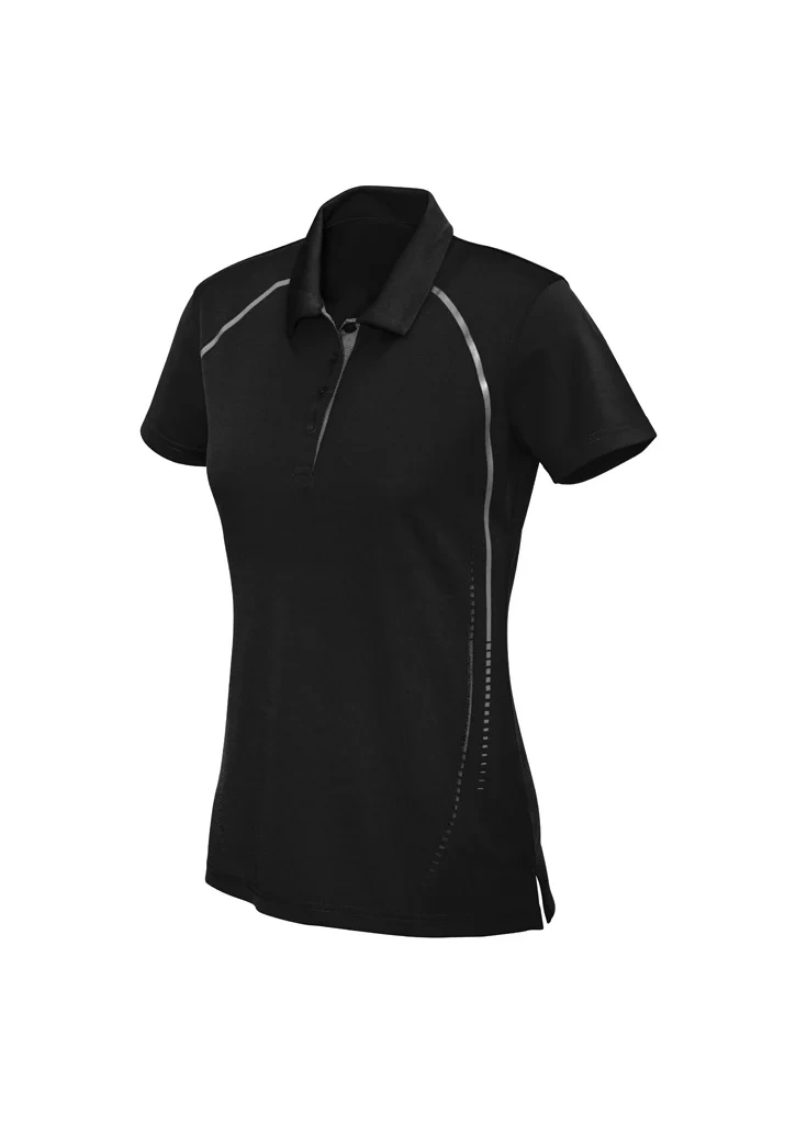 Womens Cyber Short Sleeve Polo - Image 8