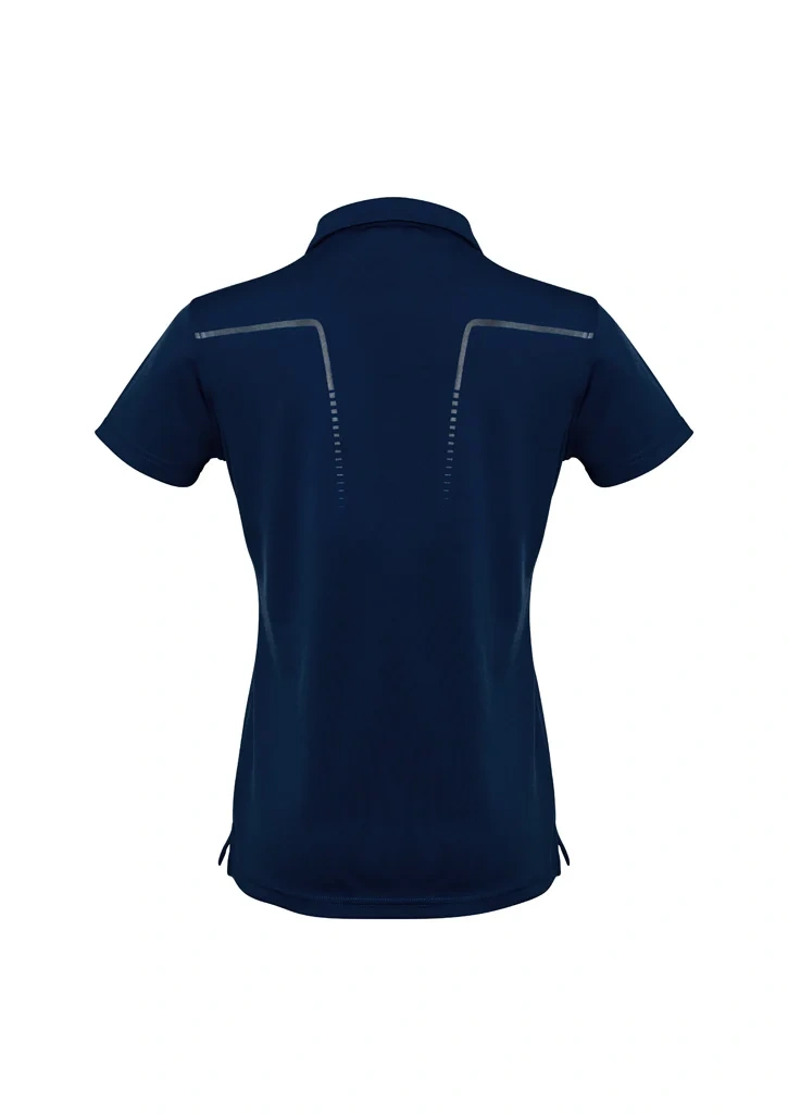 Womens Cyber Short Sleeve Polo - Image 3
