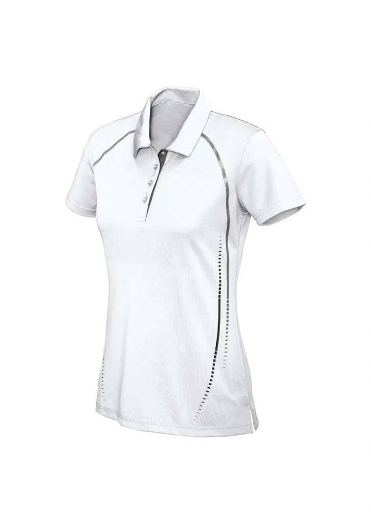 Womens Cyber Short Sleeve Polo - Image 10