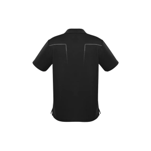 Mens Cyber Short Sleeve Polo - Thumbnail Image 3