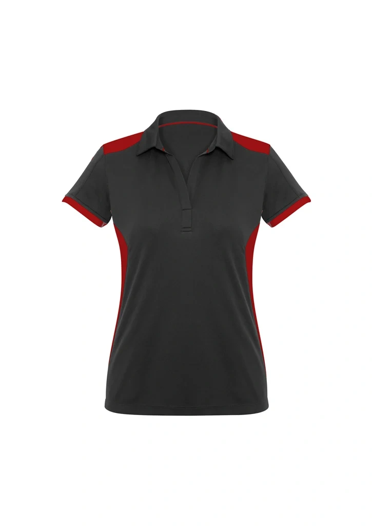 Womens Rival Short Sleeve Polo - Image 4