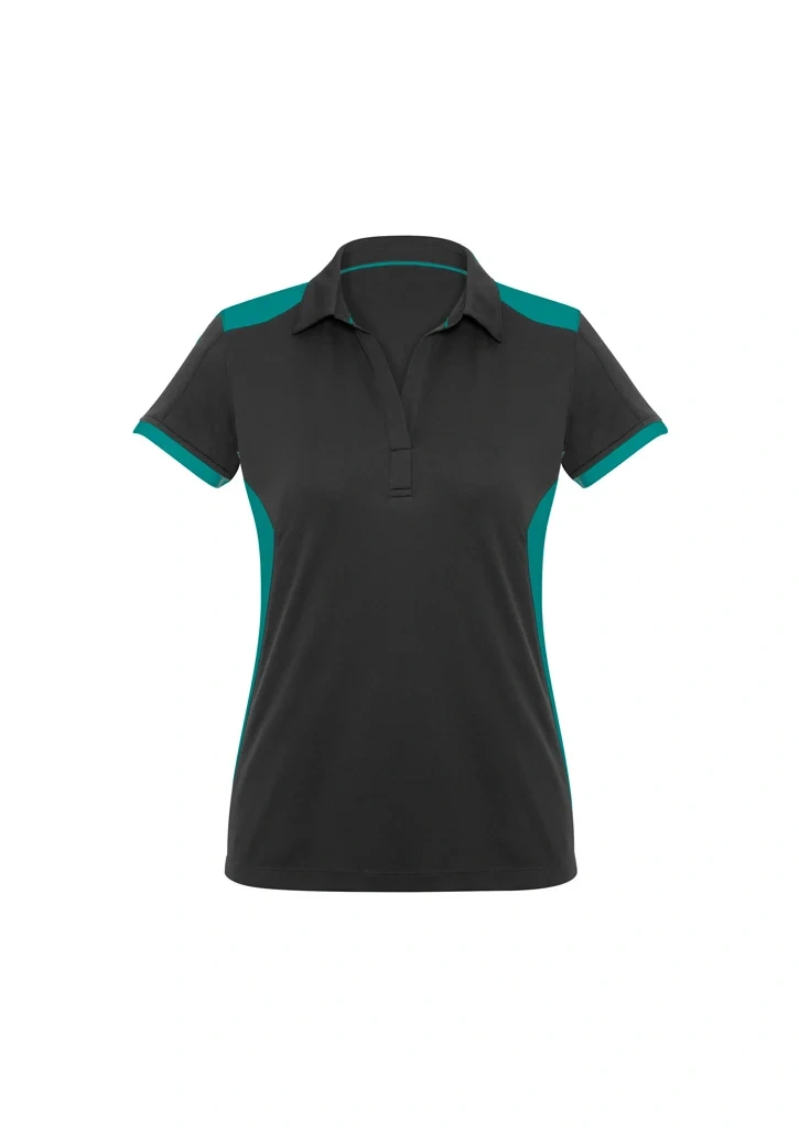 Womens Rival Short Sleeve Polo - Image 10