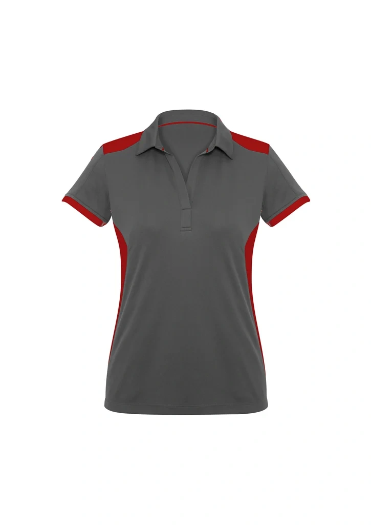 Womens Rival Short Sleeve Polo - Image 2