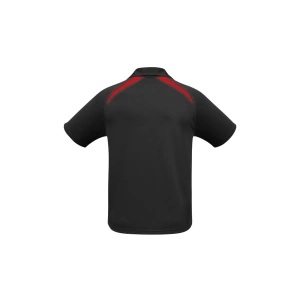 Mens Splice Short Sleeve Polo - Thumbnail Image 9