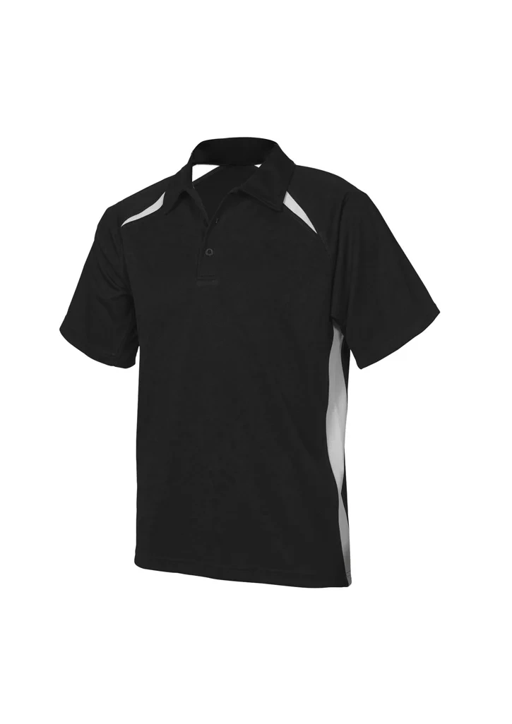 Mens Splice Short Sleeve Polo - Image 4