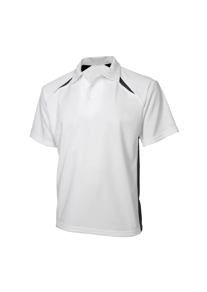 Mens Splice Short Sleeve Polo - Image 6