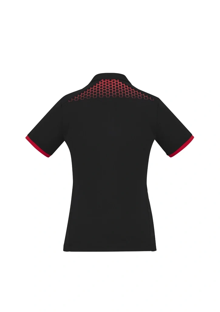 Womens Galaxy Short Sleeve Polo - Image 9