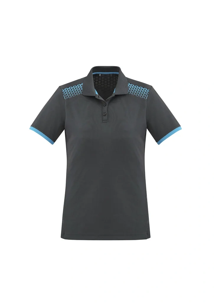 Womens Galaxy Short Sleeve Polo - Image 10