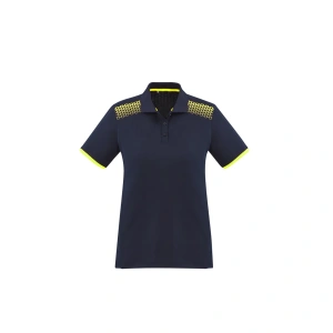 Womens Galaxy Short Sleeve Polo - Thumbnail Image 2
