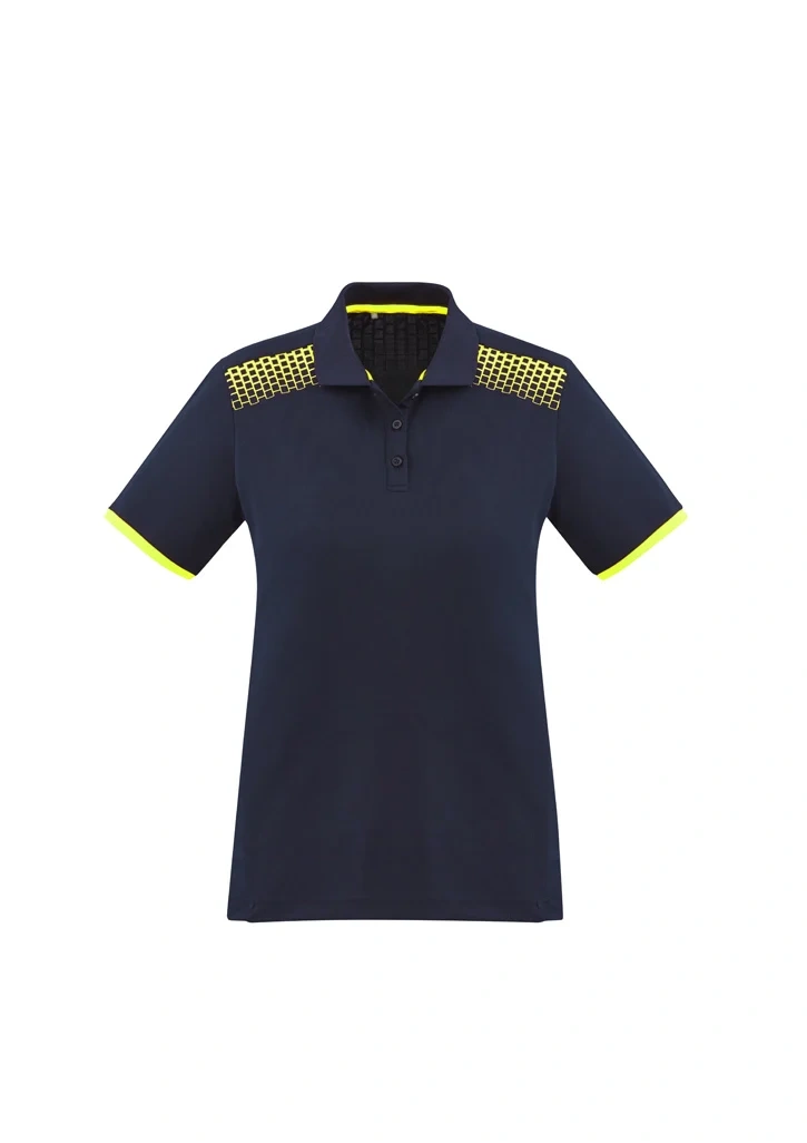 Womens Galaxy Short Sleeve Polo - Image 2