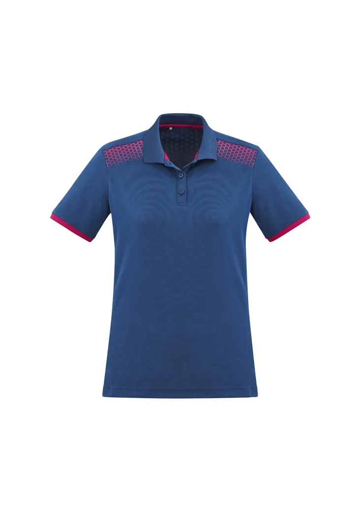 Womens Galaxy Short Sleeve Polo - Image 4