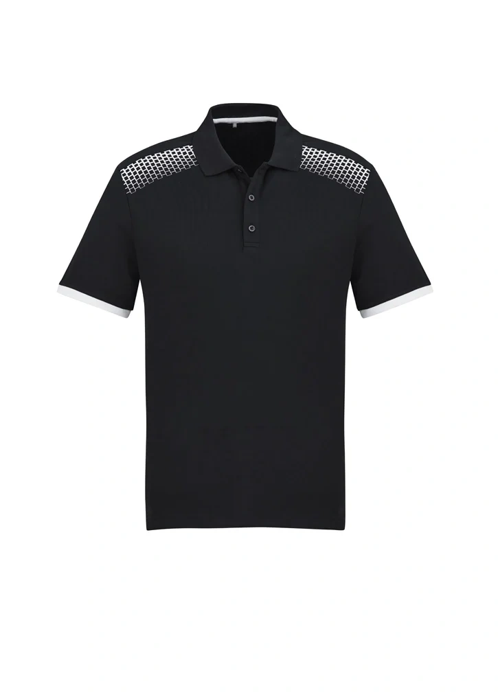 Mens Galaxy Short Sleeve Polo - Image 6