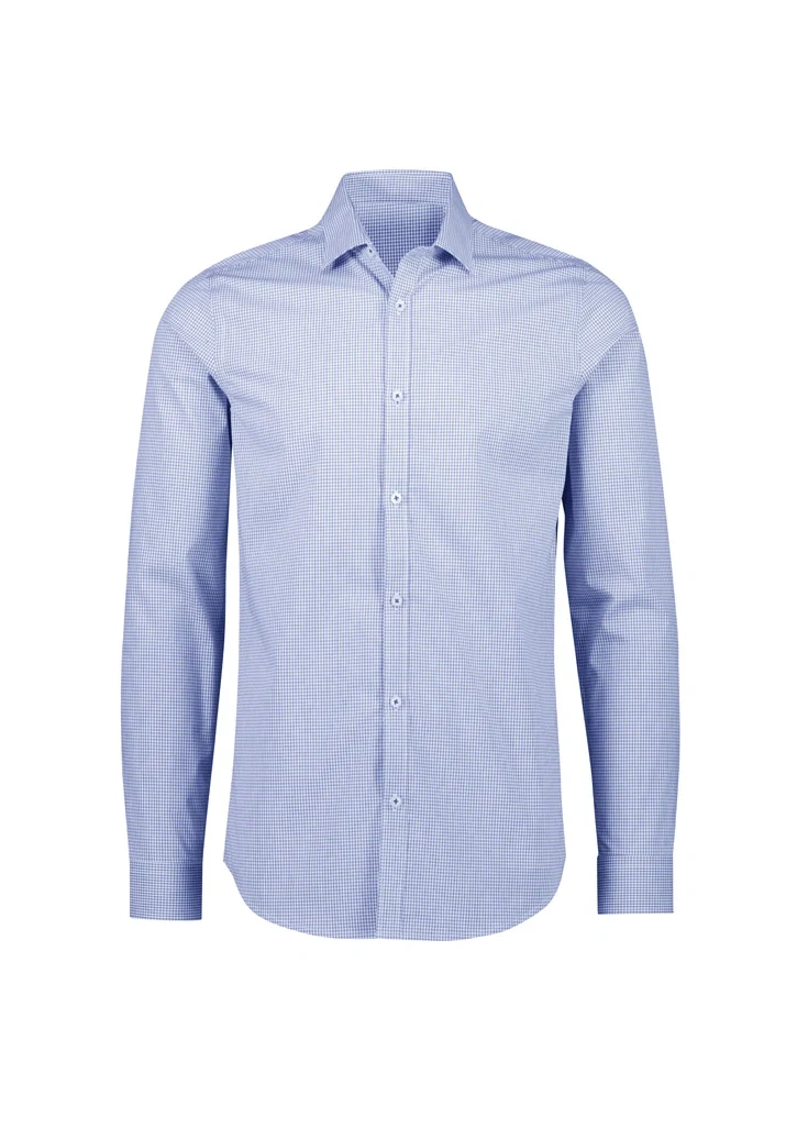 Mens Bristol Tailored Long Sleeve Shirt - Image 2