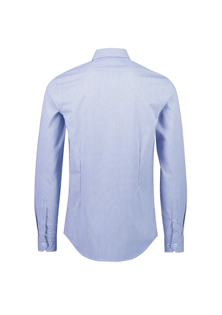 Mens Bristol Tailored Long Sleeve Shirt - Image 3