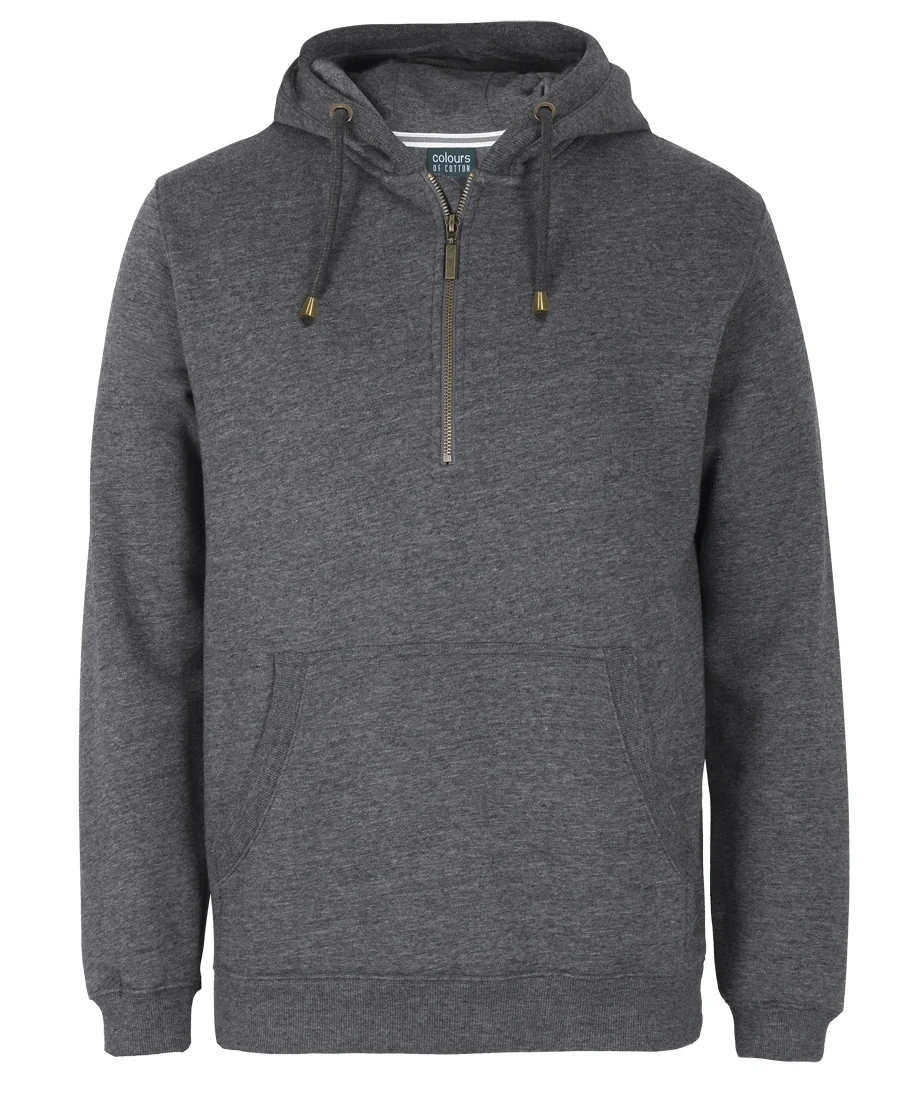 C of C Brass 1/2 Zip Hoodie - Image 3