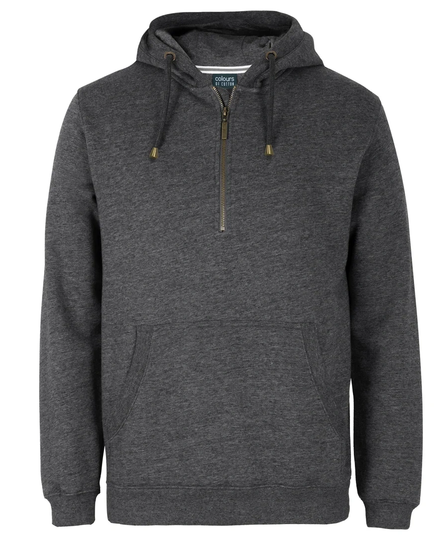 C of C Brass 1/2 Zip Hoodie - Image 5