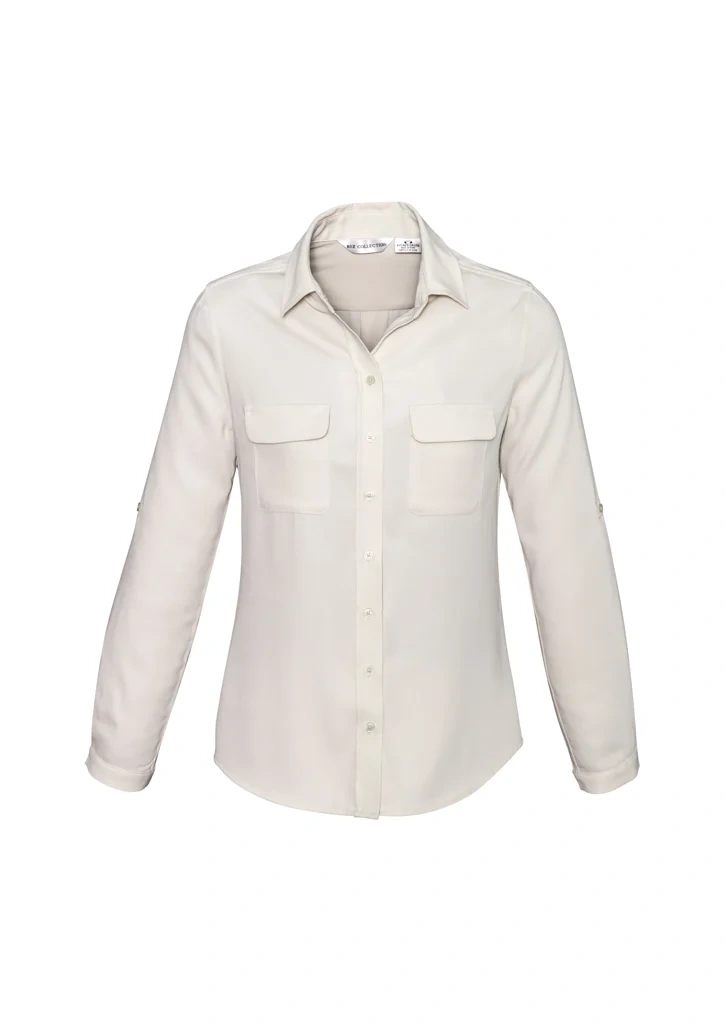Womens Madison Long Sleeve Shirt - Image 4