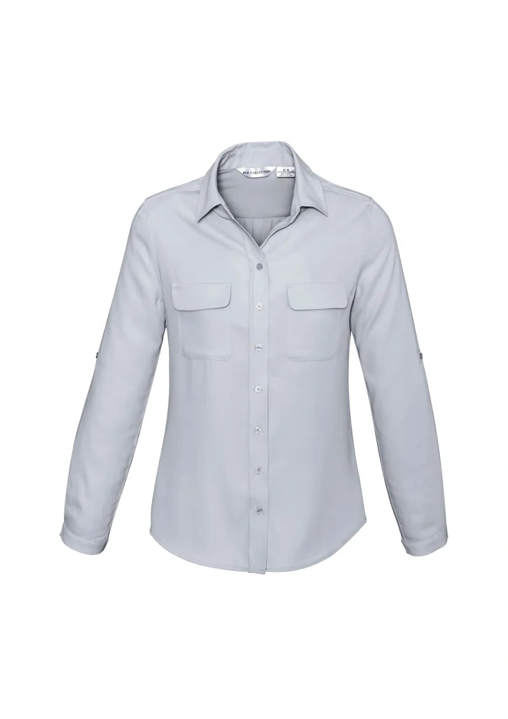 Womens Madison Long Sleeve Shirt - Image 2
