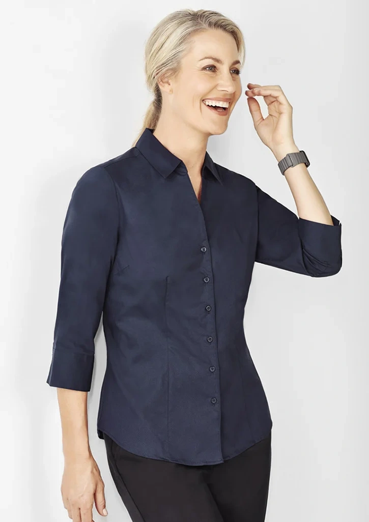 Womens Monaco 3/4 Sleeve Shirt - Image 2