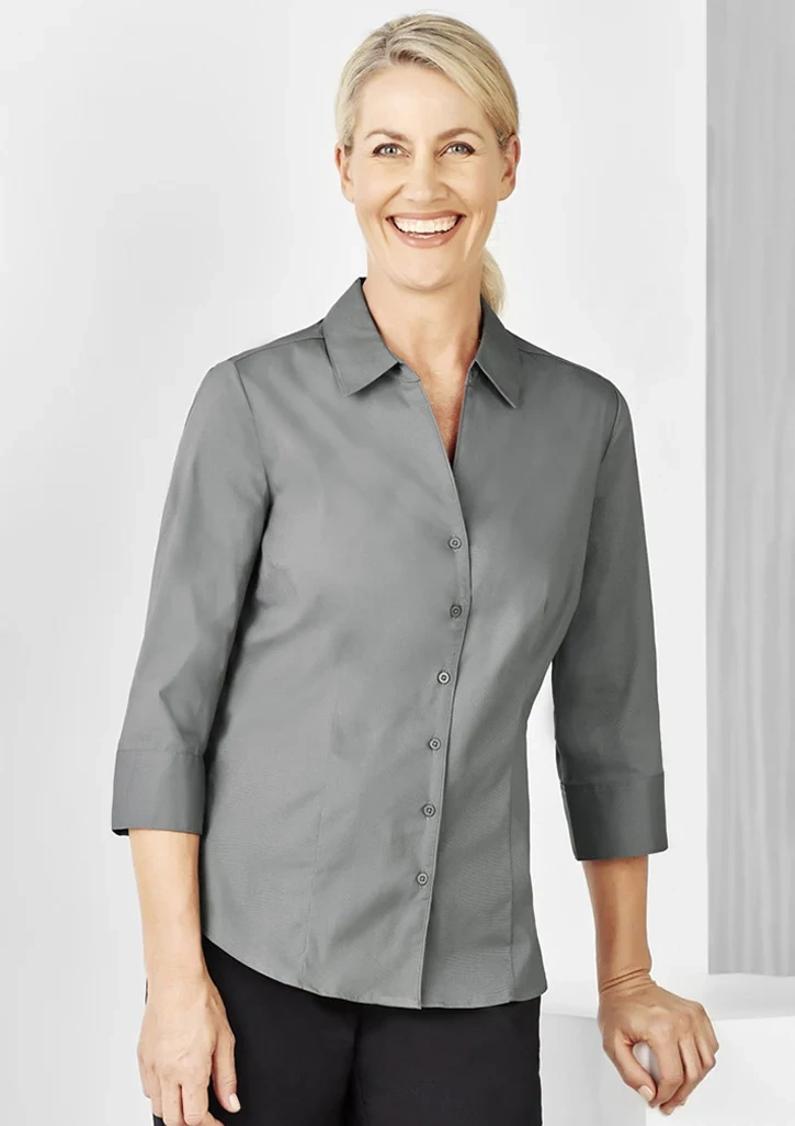 Womens Monaco 3/4 Sleeve Shirt - Image 8