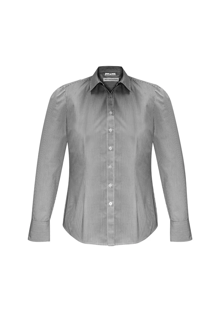 Womens Euro Long Sleeve Shirt - Image 4
