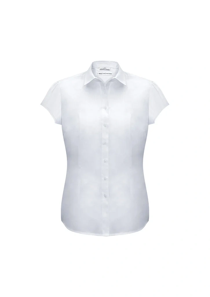 Womens Euro Short Sleeve Shirt - Image 2