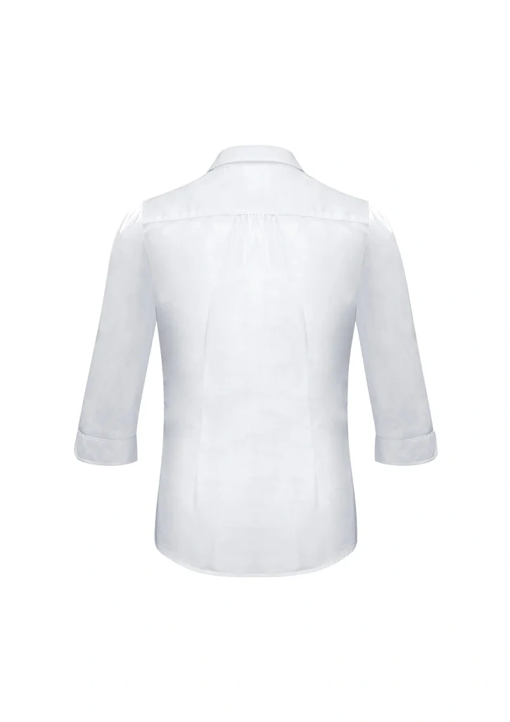 Womens Euro 3/4 Sleeve Shirt - Image 3