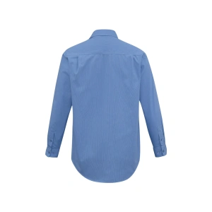 Mens Micro Check Long Sleeve Shirt - Thumbnail Image 5