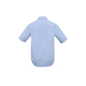 Mens Micro Check Short Sleeve Shirt - Thumbnail Image 3