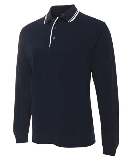 JB's L/S Contrast Polo - Image 1
