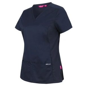 JB's Ladies Premium Stretch Panel Scrub Top - Thumbnail Image 1