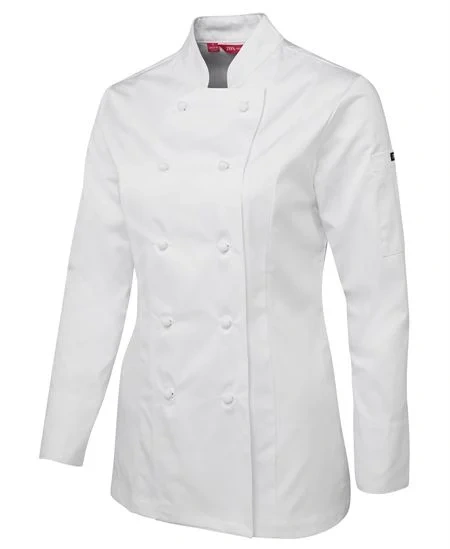 JB's Ladies L/S Chef's Jacket - Image 1