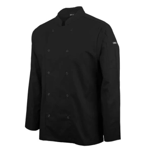 JB's L/S Snap Button Chefs Jacket - Thumbnail Image 1